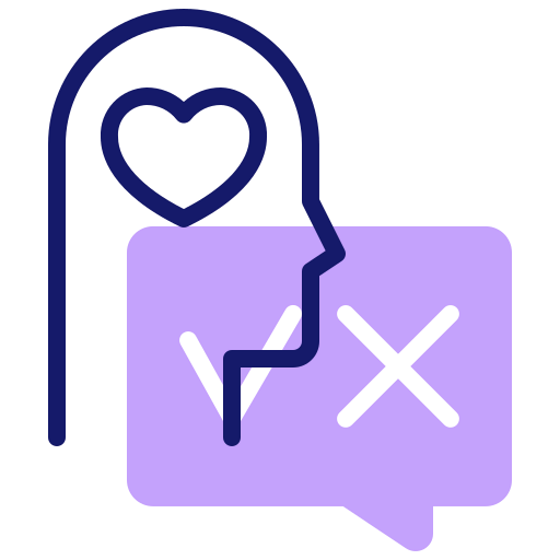Human mind icon