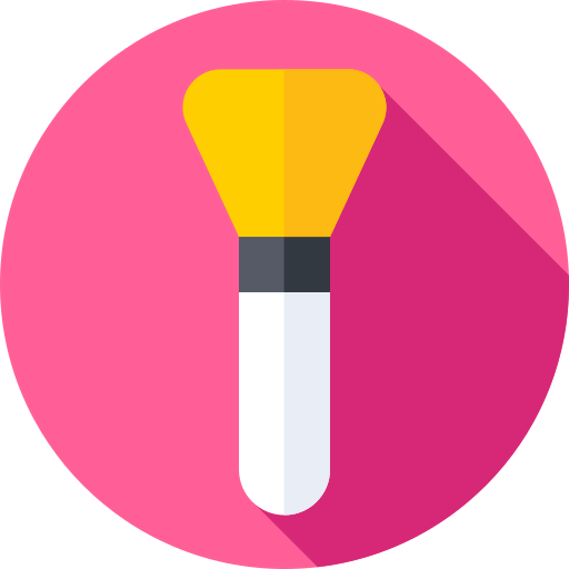 Makeup brushes Symbol