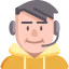 Call center agent icon 64x64