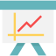 Line chart biểu tượng 64x64
