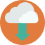 Cloud computing icon 64x64