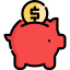 Piggy bank icon 64x64