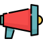 Bullhorn icon 64x64