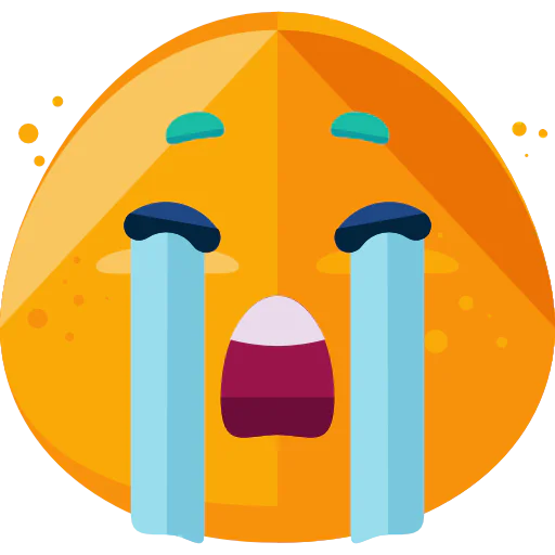 Crying icon