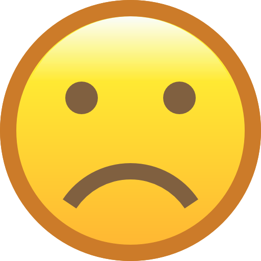 Sad icon