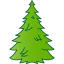 Christmas tree icon 64x64