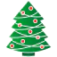 Christmas tree icon 64x64