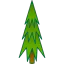 Christmas tree icon 64x64