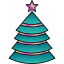 Christmas tree icon 64x64