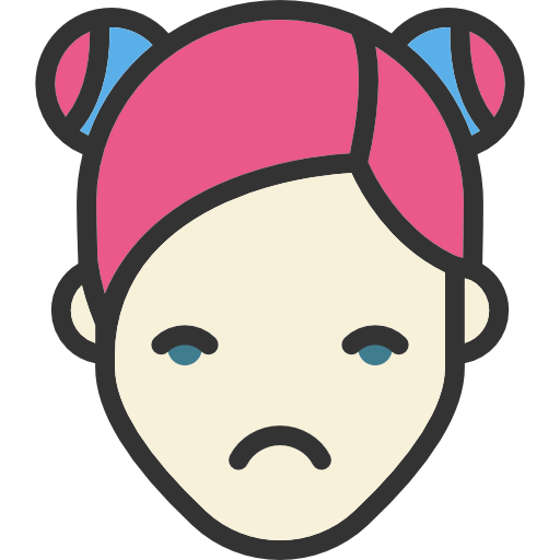Upset icon