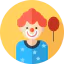 Clown アイコン 64x64