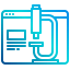 Online education icon 64x64