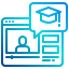 Online learning icon 64x64