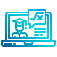 Online learning icon 64x64