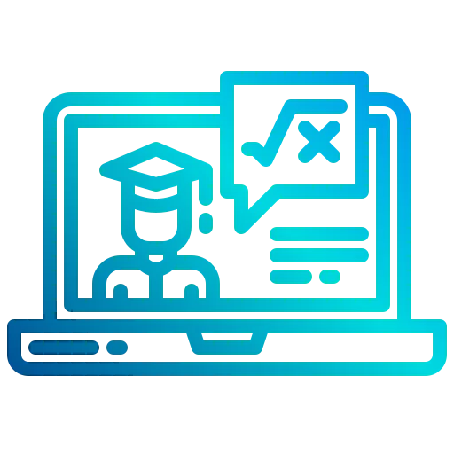 Online learning icon
