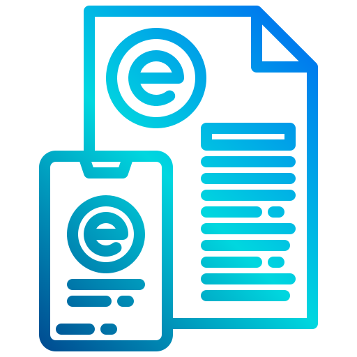 Online learning icon