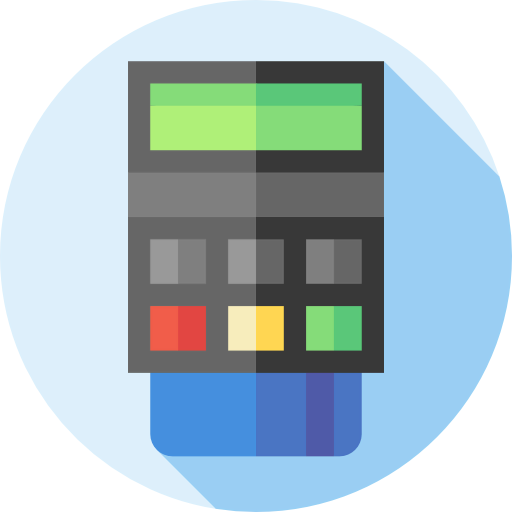 Card machine icon