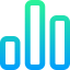 Bar chart icon 64x64