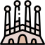 Sagrada familia icon 64x64