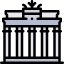 Brandenburg gate Symbol 64x64
