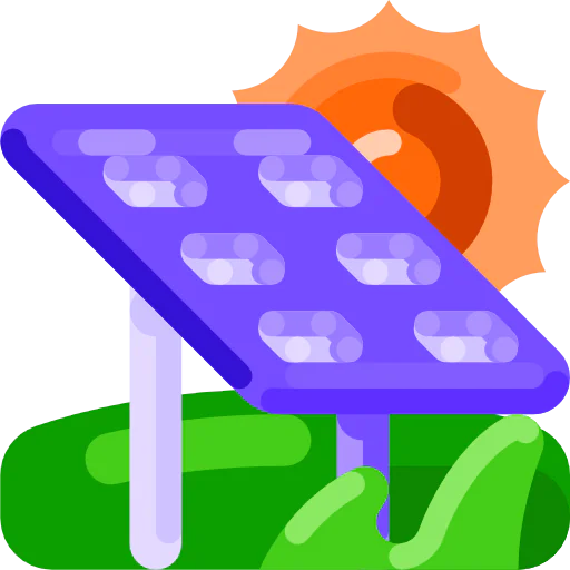Solar panel icon