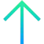 Up arrow icon 64x64
