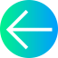 Left arrow icon 64x64