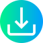 Down arrow icon 64x64