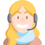 Call center agent icon 64x64
