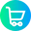 Shopping cart icon 64x64
