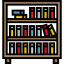 Bookcase icon 64x64