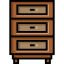Nightstand icon 64x64