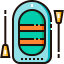 Inflatable boat icône 64x64