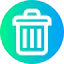 Trash can icon 64x64