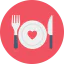 Wedding dinner Symbol 64x64