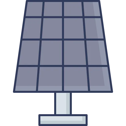 Solar panel icon