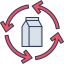 Milk box icon 64x64