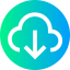 Cloud computing icon 64x64