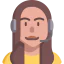Call center agent icon 64x64