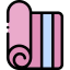 Yoga mat icon 64x64