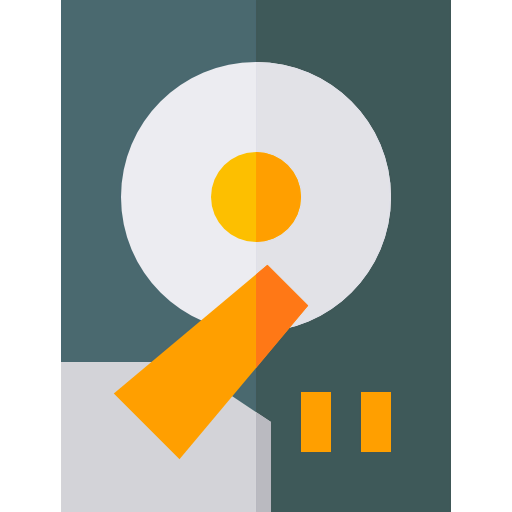 Hard disk icon