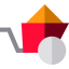 Wheelbarrow icon 64x64