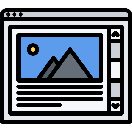 Scroll іконка
