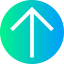 Up arrow icon 64x64