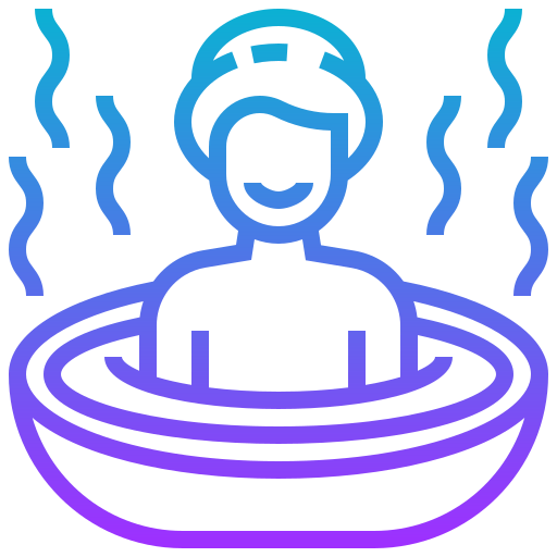 Hot spring icon