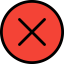 Cancel biểu tượng 64x64