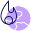 Earth Symbol 64x64