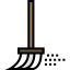 Broom Symbol 64x64