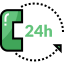 24 hours іконка 64x64