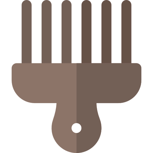 Afro pick icon